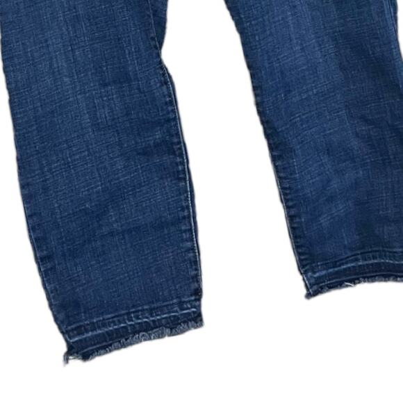 Levi’s Women's Jeans 711 Skinny Ankle Raw Released Hem Mid Rise Plus Size 20W - Picture 7 of 9